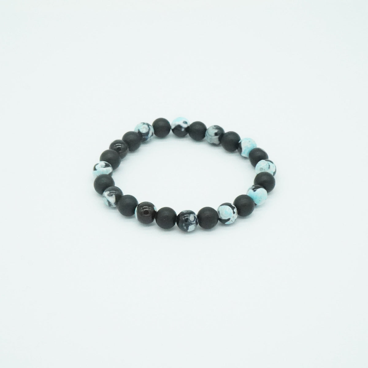 Multi Crystal - Obsidian Beaded