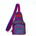 Amatista Cross Body Bag – Handwoven Cotton from Guatemala