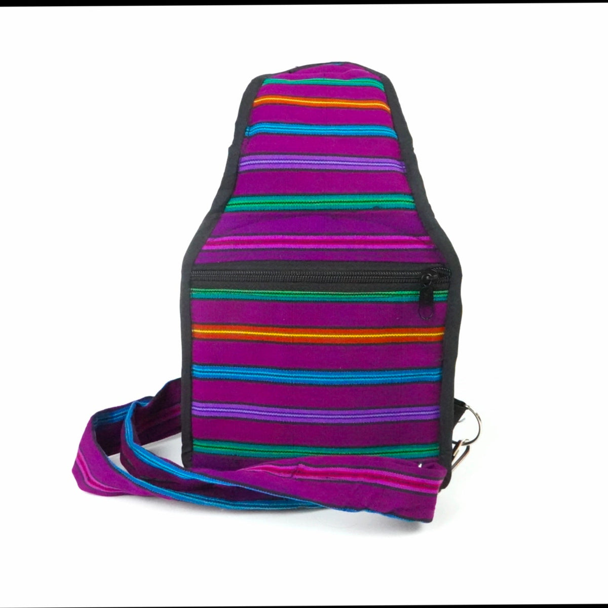 Amatista Cross Body Bag – Handwoven Cotton from Guatemala