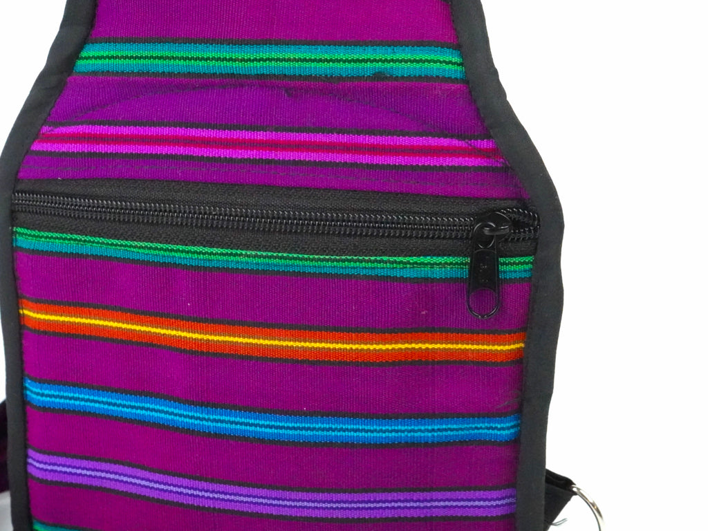 Amatista Cross Body Bag – Handwoven Cotton from Guatemala