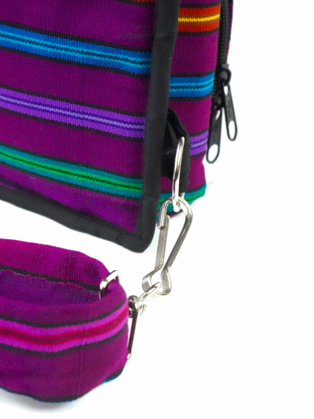 Amatista Cross Body Bag – Handwoven Cotton from Guatemala