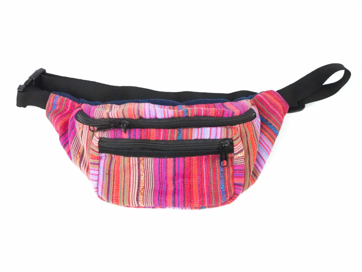 Pink with Blue back Buckle Fanny
