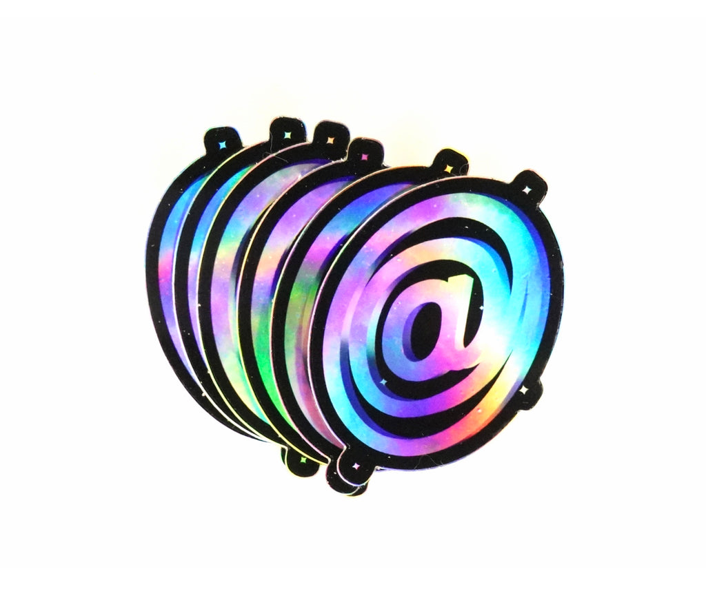 New @ Sticker - Holographic