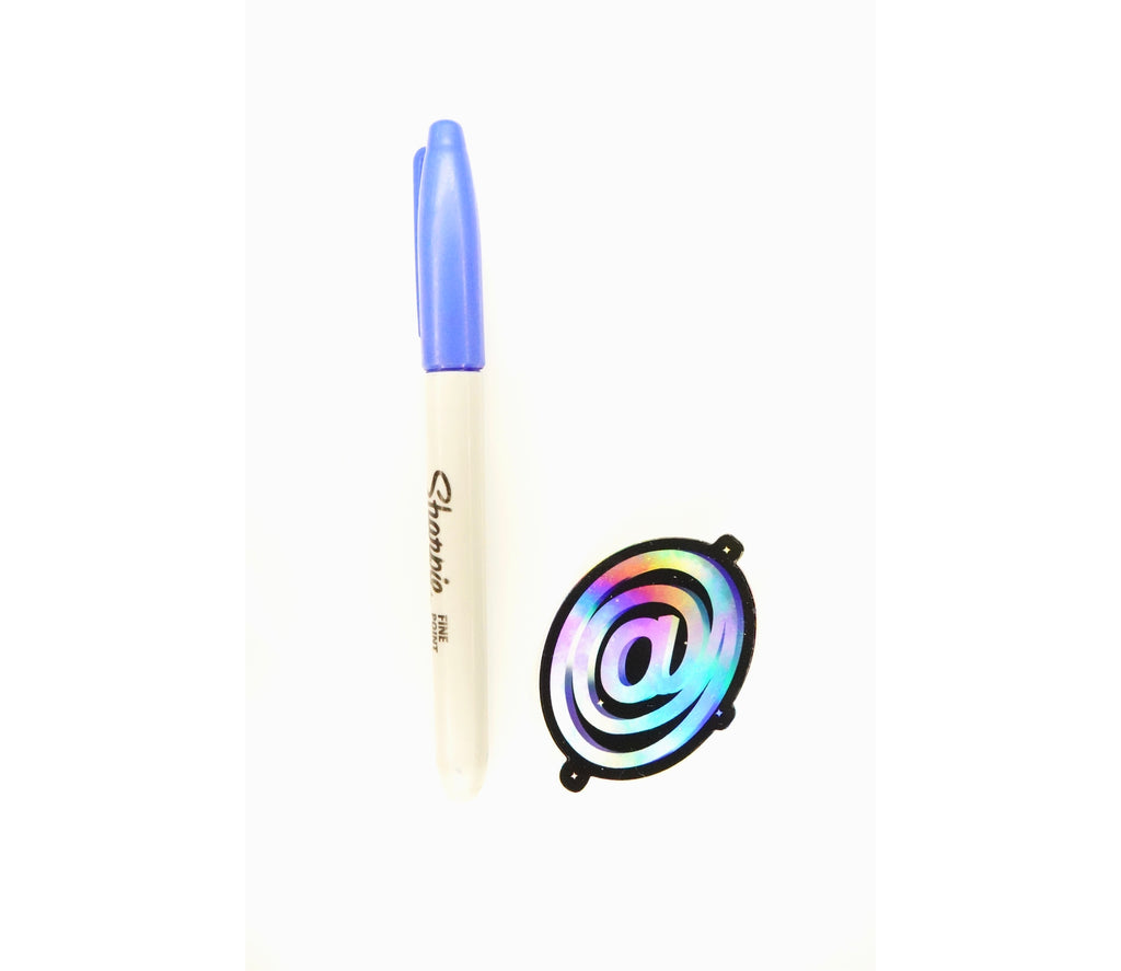 New @ Sticker - Holographic